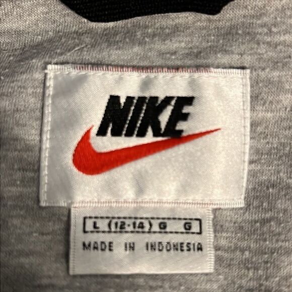 Vintage Unisex Nike Blue/Yellow Pullover 1/4 Zip Windbreaker Size L - Picture 15 of 16